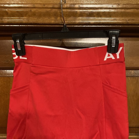 NWT Small AYBL Red Training Shorts - Picture 2 of 14
